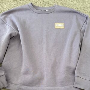 Puma Light Purple Crewneck Sweatshirt